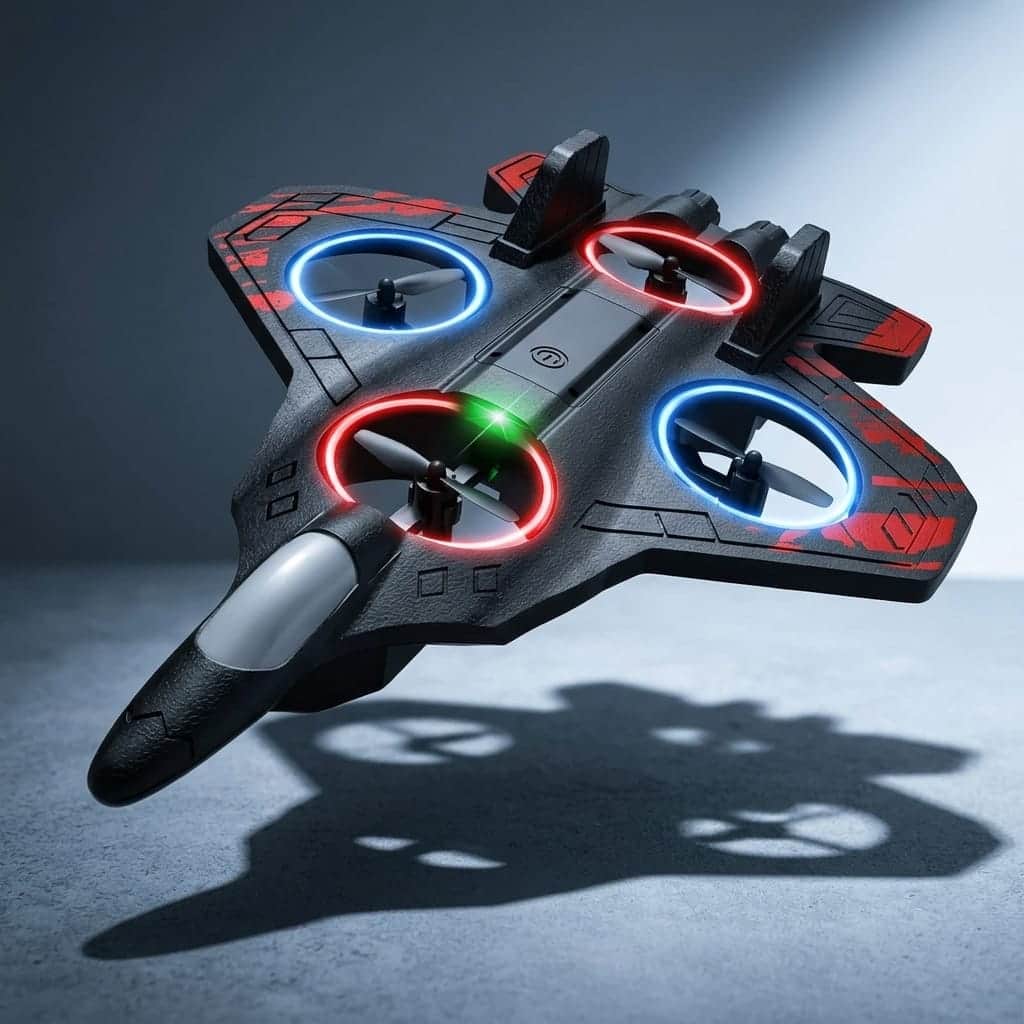 Hero 2 answers how the aircraft looks from another side.